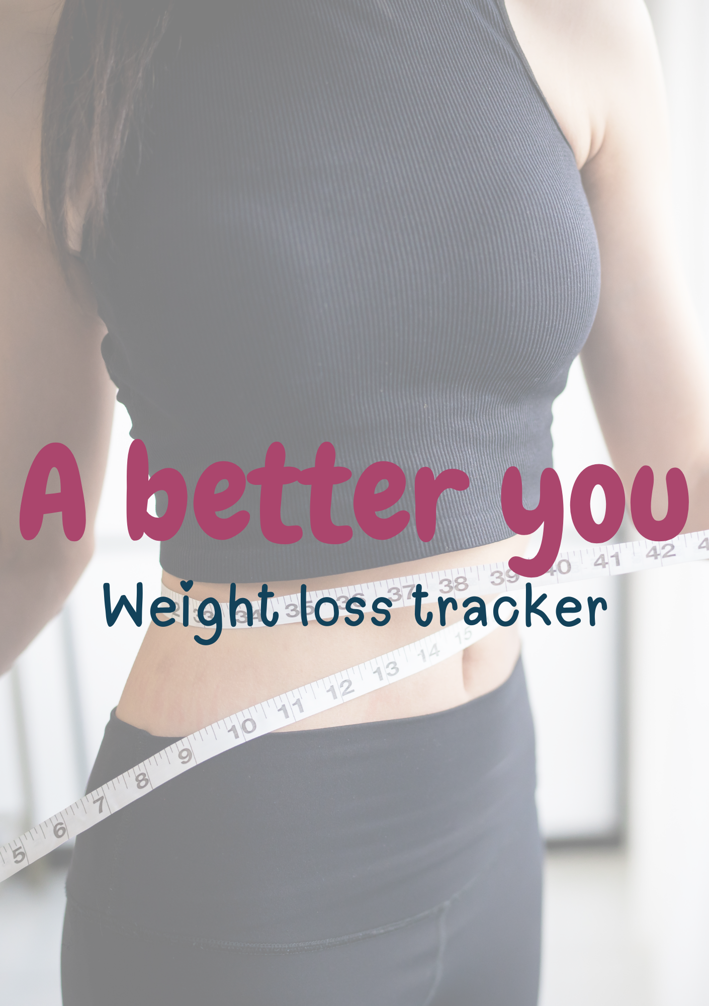 Weight loss journal and tracker