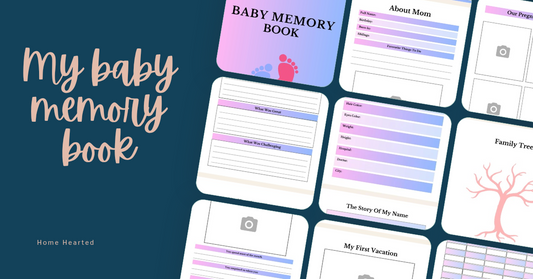 My baby memory book