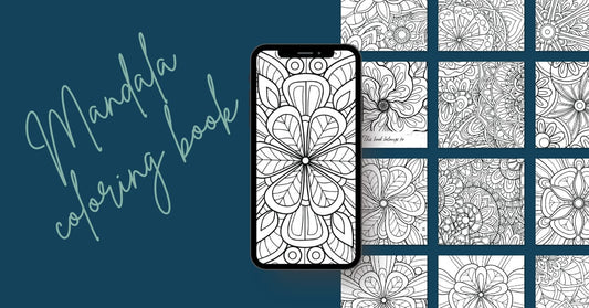 Adult coloring book